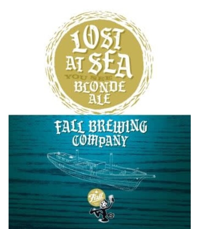 Fall Brewing Co. Lost At Sea Blonde Ale  San Diego