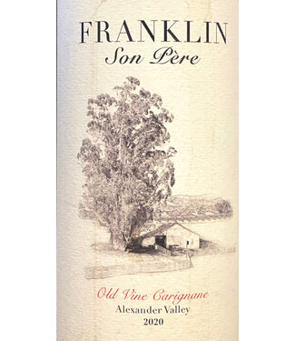 Franklin Son Père Old Vine Carignane 2020 Alexander Valley