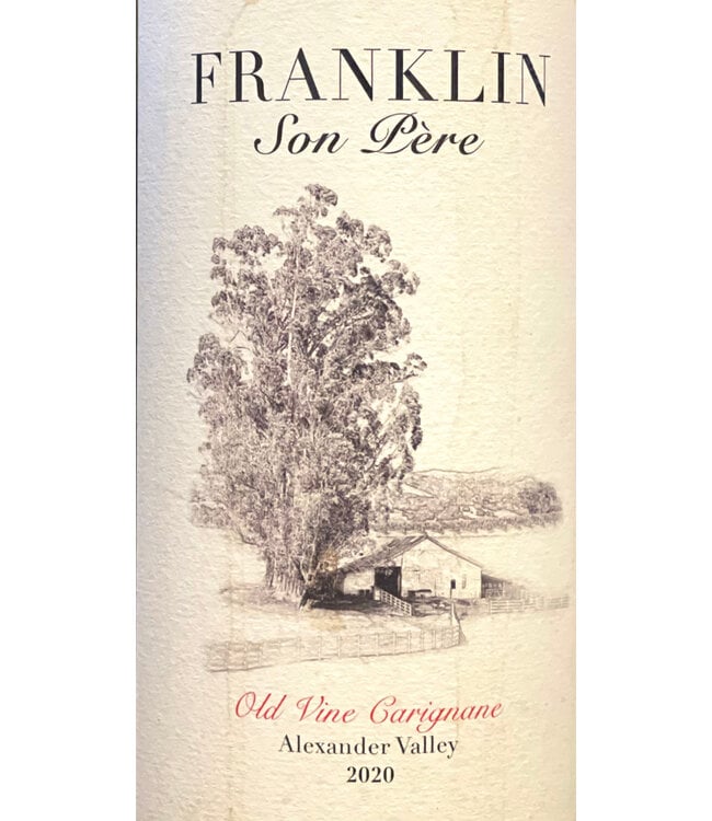 Franklin Son Père Old Vine Carignane 2020 Alexander Valley