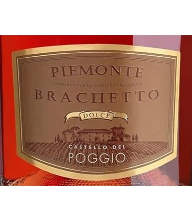 Castello del Poggio Brachetto Rosso Spumante, Piemonte - Italy