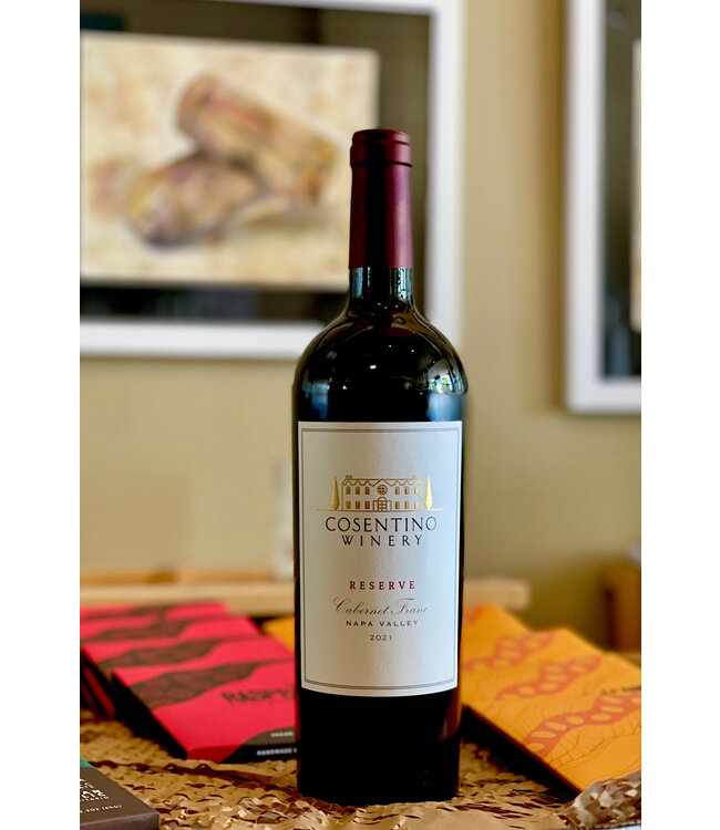 Cosentino Winery Cabernet Franc Reserve 2022 Napa Valley