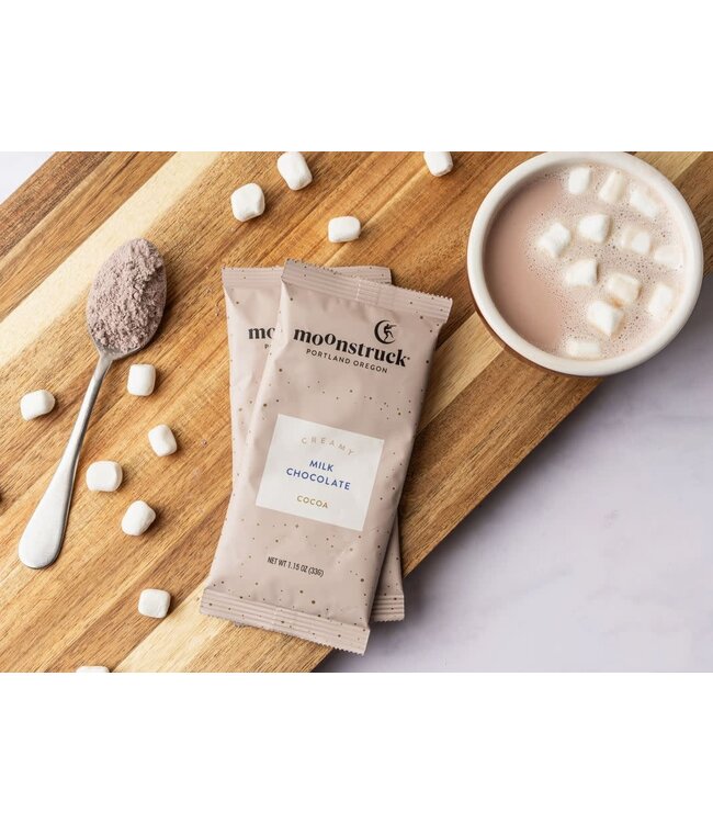 Moonstruck Milk Chocolate Hot Cocoa Single Serving Portland - Oregon