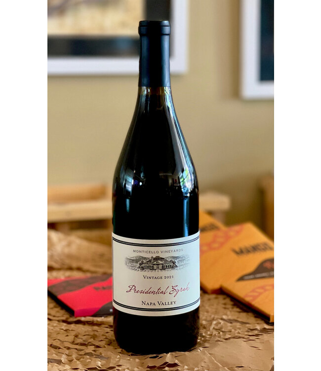 Monticello Vineyards Syrah 2021 Napa Valley