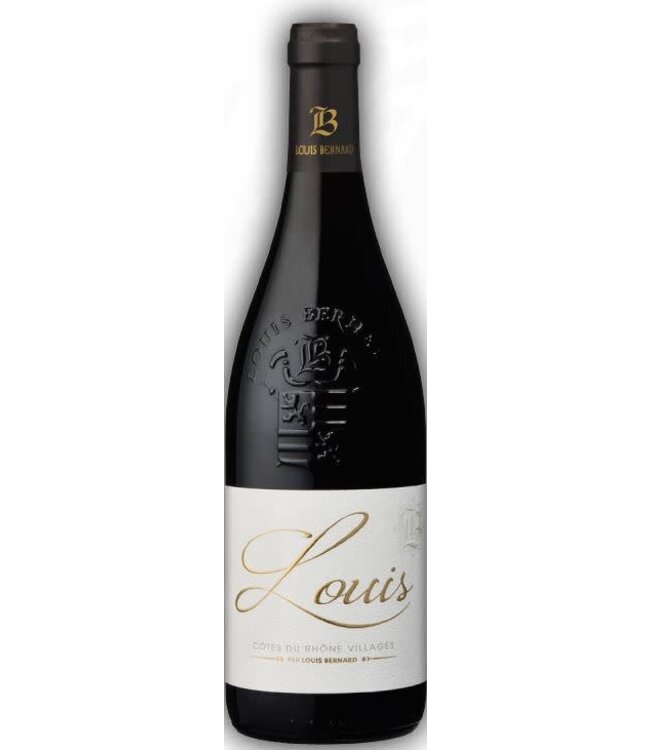 Louis Bernard  'Louis' Côtes du Rhône Villages 2019 Rhône Valley - France