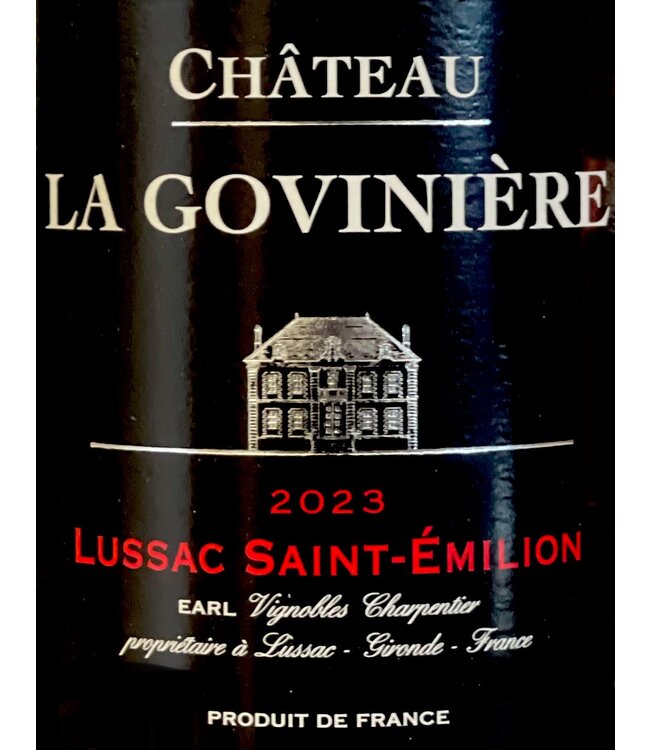 Château La Govinière 2023 Lussac Saint-Émilion - Bordeaux
