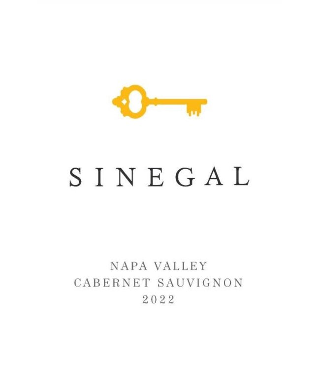 Sinegal  Cabernet Sauvignon 2022 Napa Valley