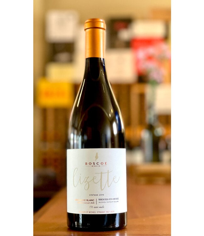 Boscoe Lizette Grenache Blanc Rancho Boa Vista Vineyard 2019 Ballard Canyon
