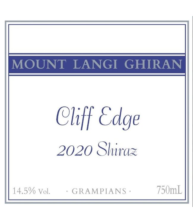 Mount Langi Ghiran Cliff Edge Shiraz 2020 Grampians - Australia
