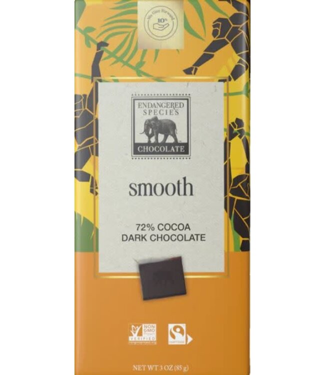 Endangered Species Chimp Smooth 72% Cacao Indianapolis