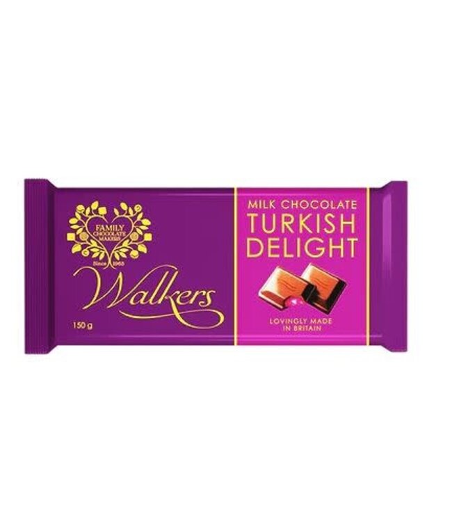 Walkers Chocolate Turkish Delight Milk Bar Great Britain - UK