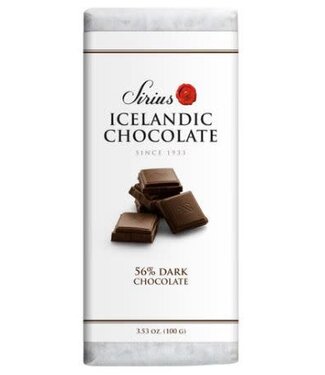 Nói Síríus Icelandic Chocolate 56% Dark Reykjavik - Iceland