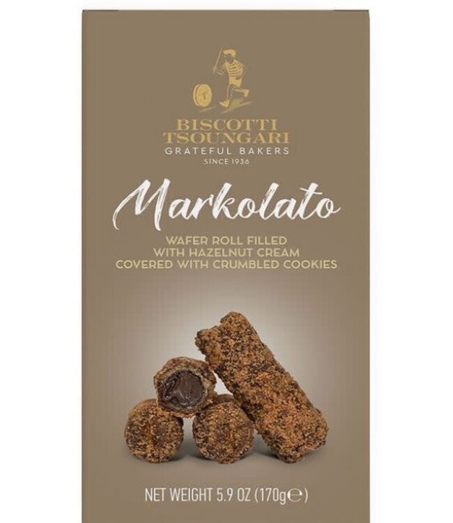 Markolato Biscotti Tsoungari Hazelnut Cream Thermi Thessaloniki - Greece