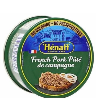 Jean Hénaff French Pork Pâté de Campagne  4.5 oz  Finistère - France
