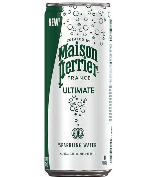 Maison Perrier "Ultimate" Sparkling Water 330ml Can France