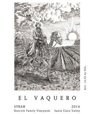 El Vaquero Syrah Dorcich Vineyard 2021 Santa Clara