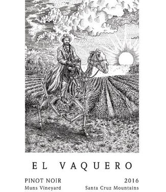 El Vaquero Pinot Noir "Muns Vineyard" 2017 Santa Cruz Mtns