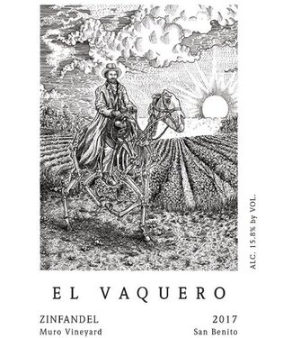 El Vaquero Zinfandel 'Muro Vineyard'  2019 San Benito