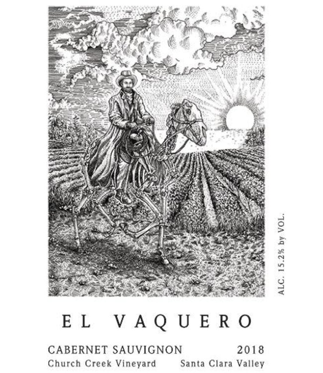 El Vaquero Cabernet Sauvignon 'Church Creek Vineyard' 2019 Santa Clara Valley