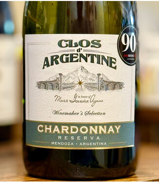 Clos d'Argentine Chardonnay Reserva 2020 Mendoza - Argentina