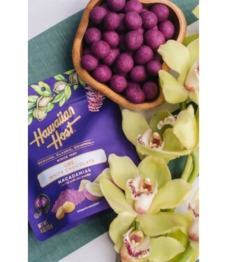 Hawaiian Host Ube White Chocolate Macadamias Honolulu - Hawaii
