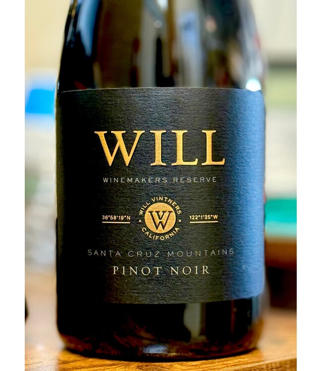 Will Vintners Pinot Noir Reserve 2023 Santa Cruz Mtns.
