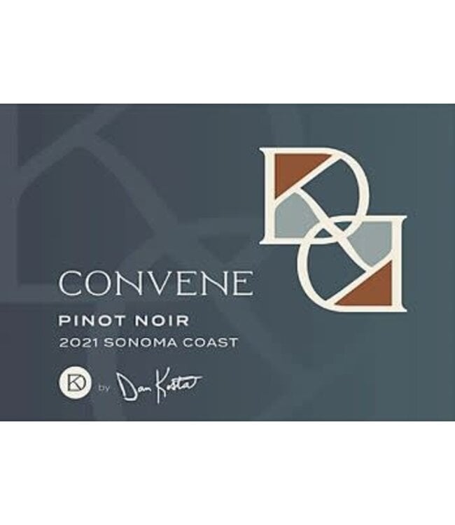 Convene By Dan Kosta Pinot Noir 2021 Sonoma Coast