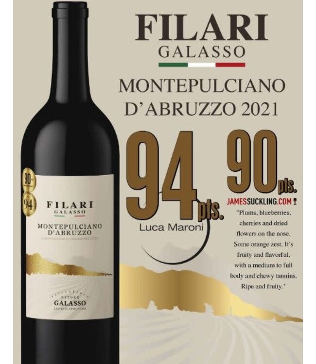 Filari Galasso Montepulciano d'Abruzzo 2022 Abruzzi - Italy