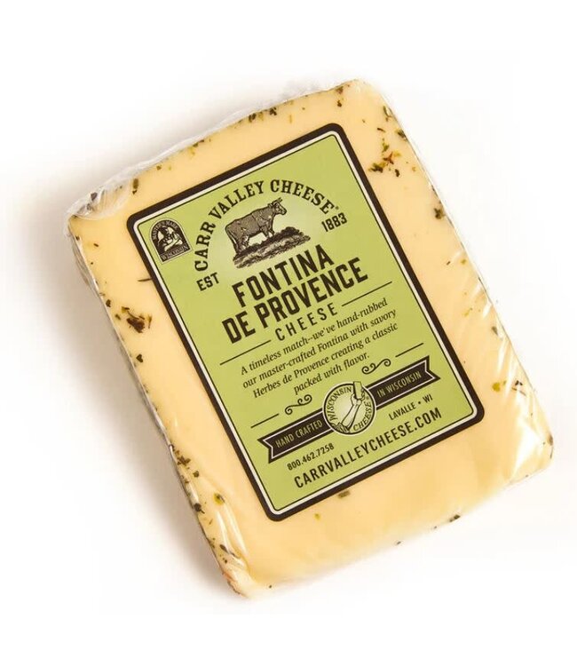 Carr Valley Cheese 1883 Fontina de Provence 6oz Wisconsin