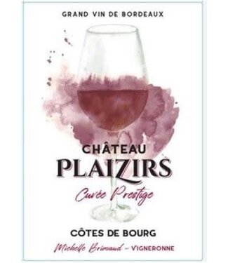 Château Plaizirs Cuvée Prestige 2020 Côtes de Bourg - Bordeaux