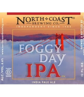 North Coast Brewing Co. Foggy Day IPA - California