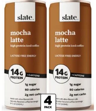 Slate Mocha Latte Beverage 11 oz Boston