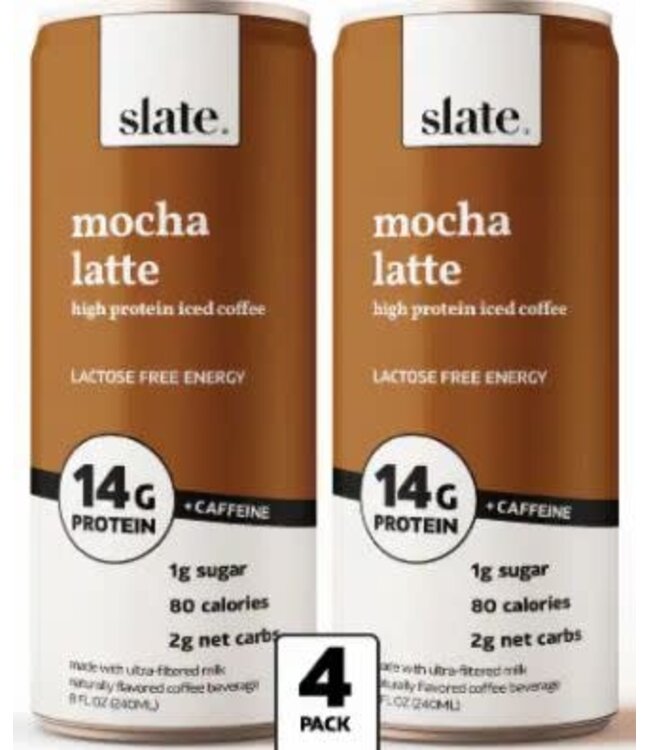Slate Mocha Latte Beverage 11 oz Boston