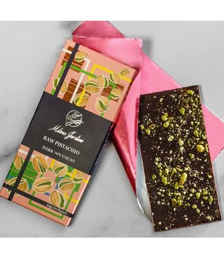 Milene Jardine Chocolatier Raw Pistachio 70% Dark Cacao NYC