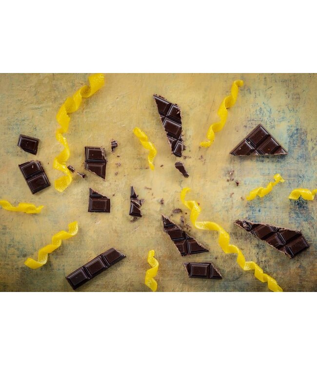 Milene Jardine Chocolatier Sicilian Salted Lemon 70% Dark Cacao NYC
