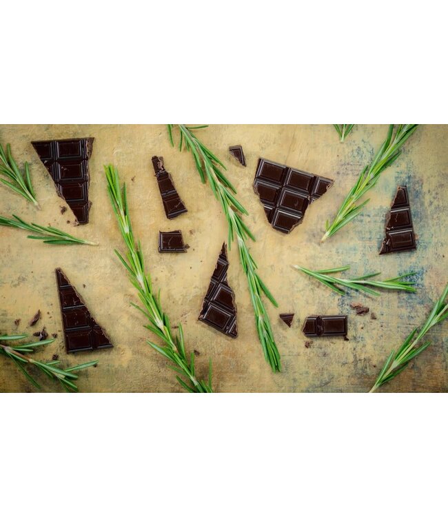 Milene Jardine Chocolatier Rosemary 70% Dark Cacao NYC