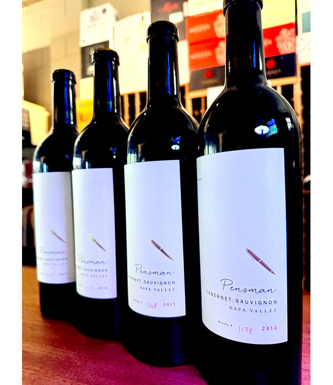 Pensman Cabernet Sauvignon Vertical '14/'15/'16/'17 Napa Valley