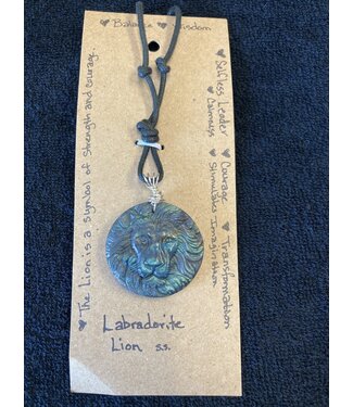 TannE Jewelry Designs Labradorite Lion Necklace