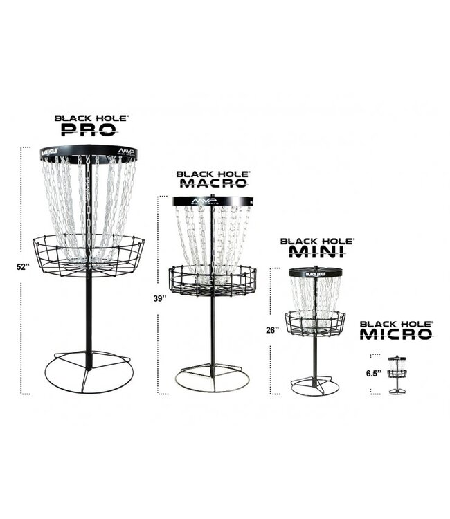 MVP Disc Sports MVP Black Hole Baskets