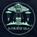 Black Zombie Black Zombie Glow Cotton Tee- Alien Disc Golf