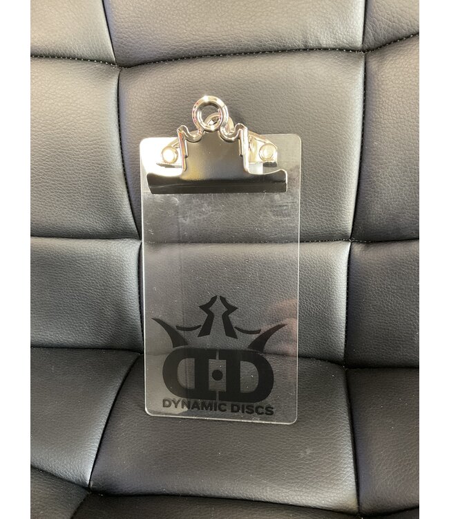 Dynamic Discs Clear Mini Clipboard