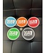 DGA DGA Stickers 4” Round