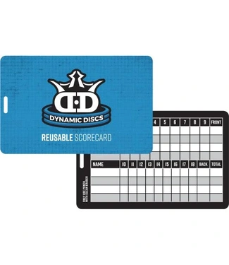 Dynamic Discs Dynamic Reusable Scorecard