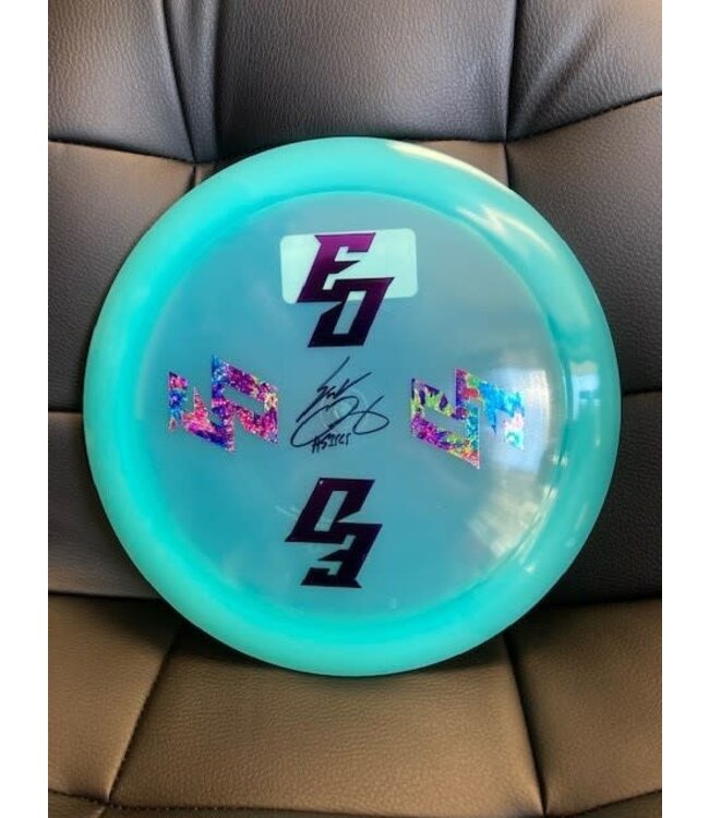 Dynamic Discs Dynamic Discs Lucid Raider Blue 171g Eric Oakley SIGNED (782)