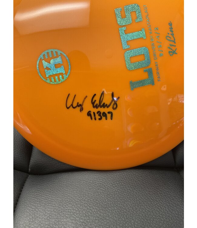 Kastaplast Kastaplast K1 Lots Orange 174g Clay Edwards Signed (240)