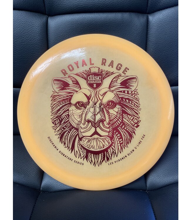 Discmania Discmania Glow C-Line FD2 Orange 175g Leo Piironen Royal Rage Signature Series (228)