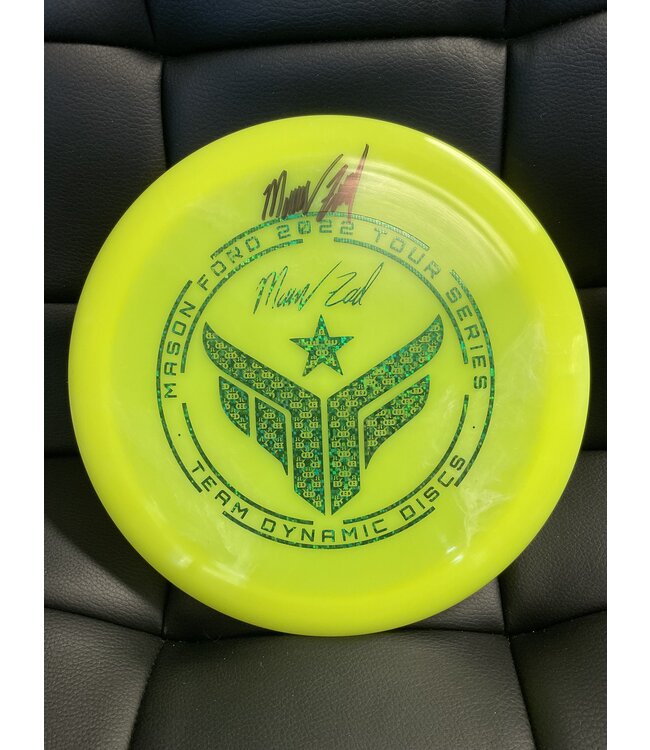 Dynamic Discs Dynamic Discs Hybrid-X Getaway 175g Mason Ford Tour Series 2022 Yellow SIGNED (132)