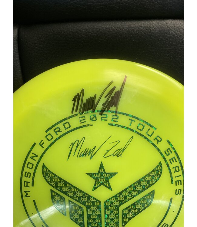 Dynamic Discs Dynamic Discs Hybrid-X Getaway 175g Mason Ford Tour Series 2022 Yellow SIGNED (132)