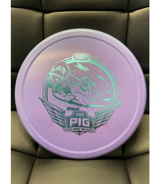Innova Innova Glow Pro Pig 175g Purple Ricky Wysocki Tour Series 2021 (104)