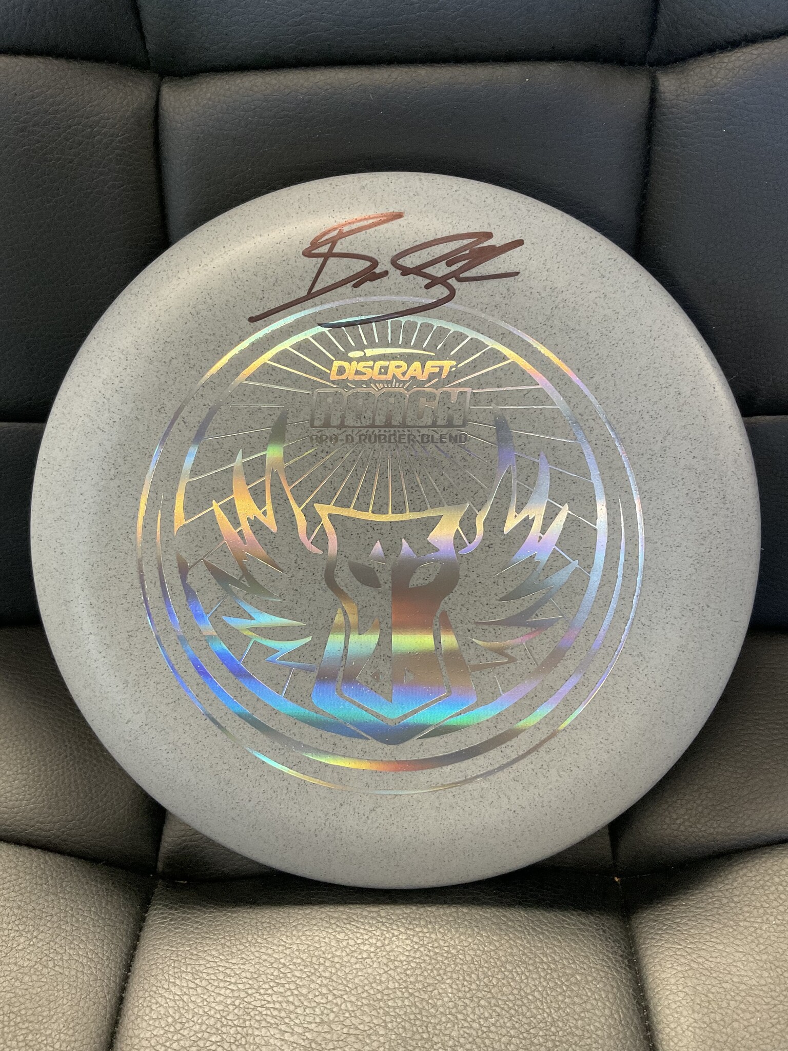 Discraft Bro-D Roach Gray 173-174g Brodie Smith SIGNED (282
