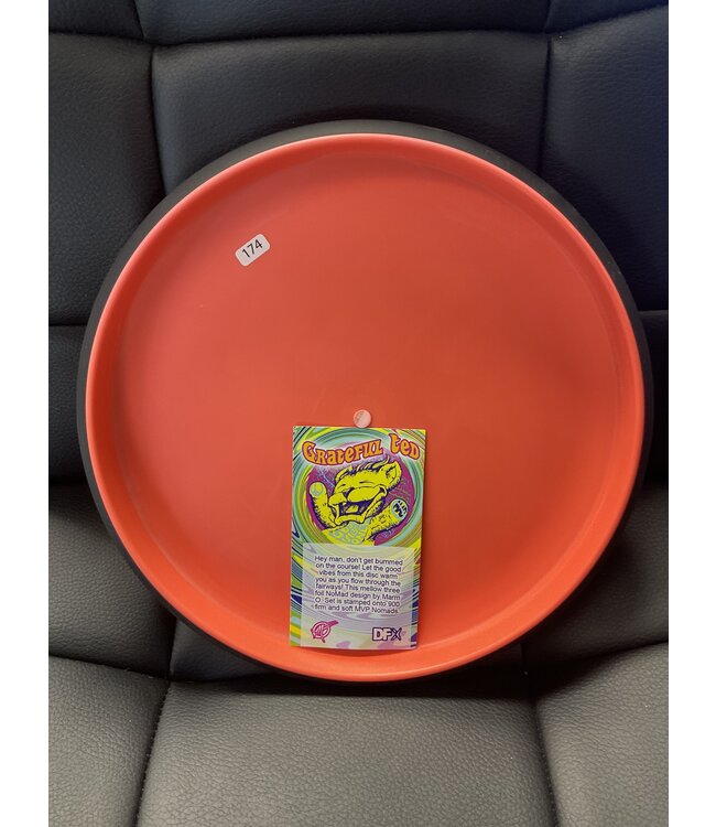MVP Disc Sports MVP Discs Firm Electron Nomad Orange/Black 174g DFX Grateful Ted (349)